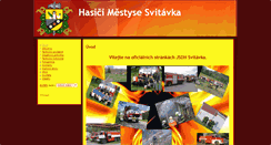 Desktop Screenshot of hasicisvitavka.cz